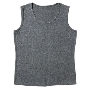 Source Unknown Blue Tank Top